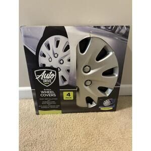 Auto Drive 16-in Wheel Cover 4 Pack, KT995-16S/L